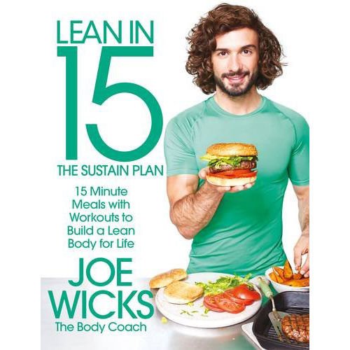 Bluebird paperback set of Lean In 15 2 Books Collection by Joe Wicks, non-fiction health and fitness books, front cover images.