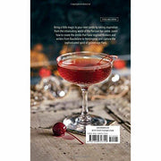 Photo of the hardcover book "Parisian Cocktails" by Laura Gladwin, featuring elegant drinks and bites from the City of Light.