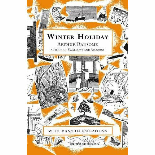 Swallows and Amazons Series Collection Series 4 Books (Winter Holiday, Peter Duck, Swallowdale, Swallows and Amazons) - The Book Bundle