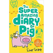 Pig Diary Series 4 Books Collection Set by Emer Stamp(Unbelievable Top Secret,Super Amazing Adventures of Me,Seriously & Big,Fat,Totally) - The Book Bundle