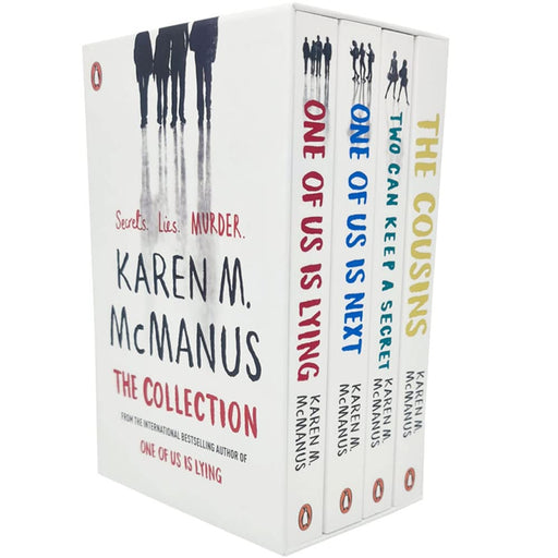 Karen McManus Collection 4 Books Box Set (One Of Us Is Lying, One Of Us Is Next, Two Can Keep a Secret & The Cousins) - The Book Bundle