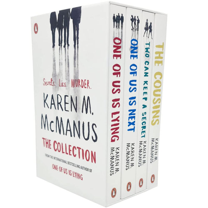 Karen McManus Collection 4 Books Box Set (One Of Us Is Lying, One Of Us Is Next, Two Can Keep a Secret & The Cousins) - The Book Bundle