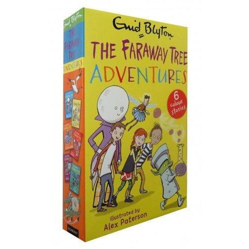Enid Blyton The Magic Faraway Tree Adventures 6 Colour Stories (The Land of Dreams, Magic Medicines, Toys, Goodies, Do as you Please, Birthdays) - The Book Bundle