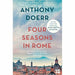 Anthony Doerr 4 Books Collection Set(All the Light We Cannot See,About Grace,The shell Collector,Four seasons in Rome) - The Book Bundle