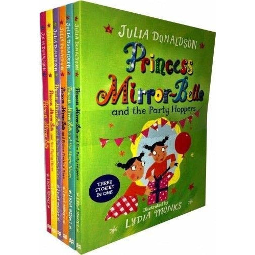 Princess Mirror-Belle 6 Books Set Collection Julia Donaldson And Lydia Monks... - The Book Bundle