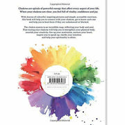Aster hardcover book titled "The Chakra Project" showing the front cover with colorful chakra symbols and title text.