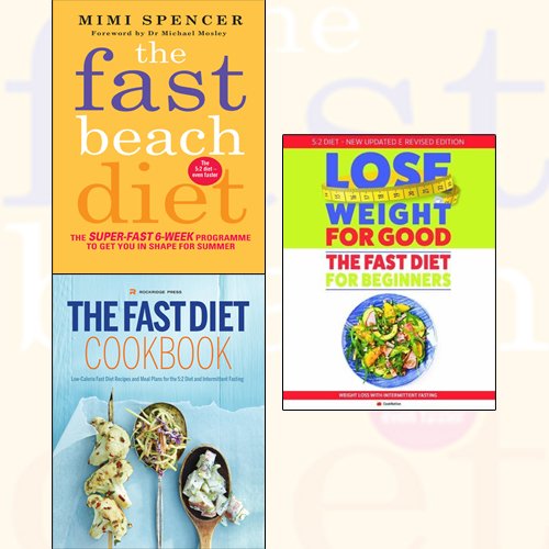 fast beach diet, the fast diet cookbook, how to lose  3 books collection set - The Book Bundle