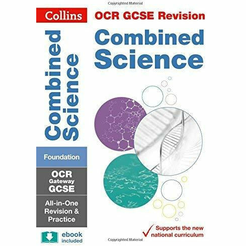 Collins GCSE 2 Books Collection Set(GCSE Combined Science Foundation, New Grade 9-1 GCSE Maths ) - The Book Bundle