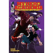 My Hero Academia 10-book collection set by Kohei Horikoshi, featuring paperback editions with vibrant cover art.