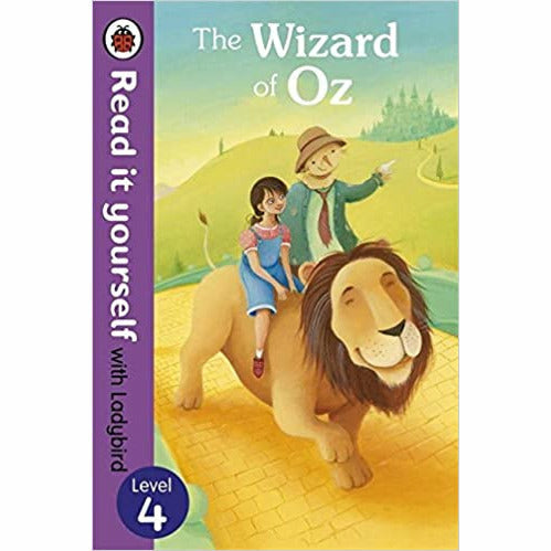 Read it Yourself with Ladybird Level 4: 6 Books Box Set (Heidi, Mermaid, Snow White, Piper, Wizard, Alice) - The Book Bundle