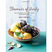 Hardcover book bundle of Flavours of Sicily and Sirocco by Ursula Ferrigno and Sabrina Ghayour, featuring culinary non-fiction.