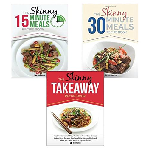 The Skinny 15 and 30 Minutes Delicious Heatlhy Meals Recipes Books Collection Set - The Book Bundle