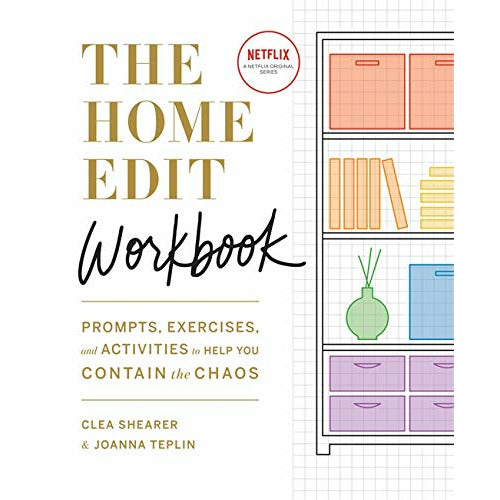 Clea Shearer 's The Home Edit 2 Books Set The Home Edit Life & The Home Edit Workbook - The Book Bundle
