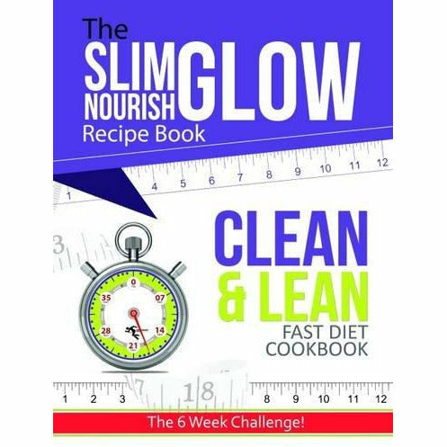 Zoblit Cook Vitality Clean & Lean Fast Diet Cookbook with 70+ recipes, paperback, featuring healthy meal ideas for a 6-week challenge.