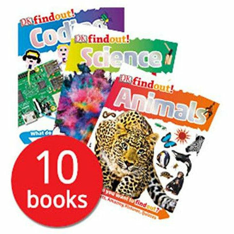 DK Findout! Collection - 10 Books - The Book Bundle