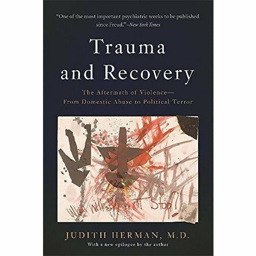 Set of three paperback books including The Body Keeps the Score by Bessel van der Kolk on trauma and recovery, published by Penguin.