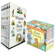 Winnie-the-Pooh The Complete Fiction and Pocket Library [Board book] Collection Books Box Set - The Book Bundle