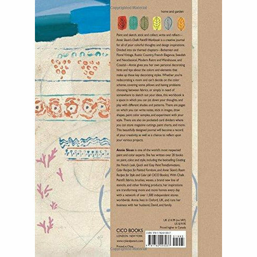 Annie Sloan's Chalk Paint® Workbook - A practical guide to mixing paint and making style choices - The Book Bundle