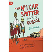 The No. 1 Car Spotter Series 6 Books Collection Box Set by Atinuke, featuring colorful book covers about car adventures and school.