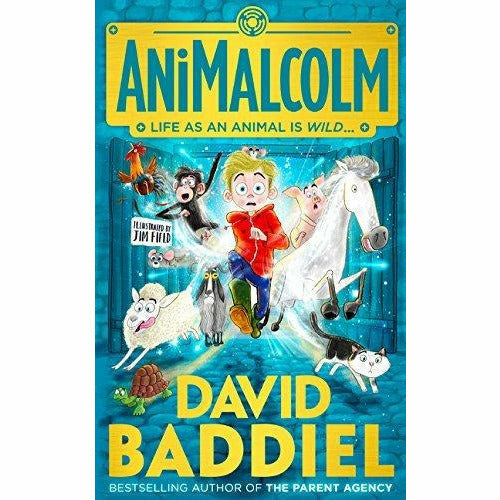 David Baddiel Collection 7 Books Set (Parent Agency, Head Kid, Birthday Boy, The Person Controller, AniMalcolm, Taylor Turbochaser, Future Friend) - The Book Bundle