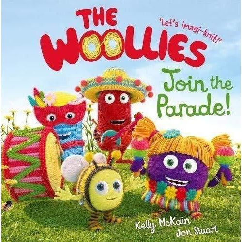 The Woollies Series 4 Books Collection Set by Kelly McKain (Flying High, Follow the Footprints, Pirates Ahoy, Join the Parade) - The Book Bundle