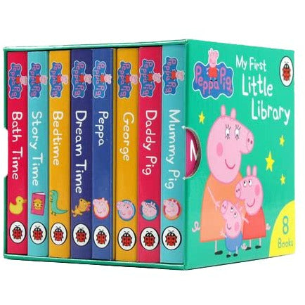Peppa Pig My First Little Library 8 Books Collection Box Set - The Book Bundle