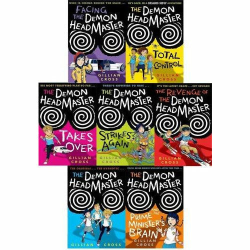 Gillian Cross Demon Headmaster Series 7 Books Collection Set - The Book Bundle