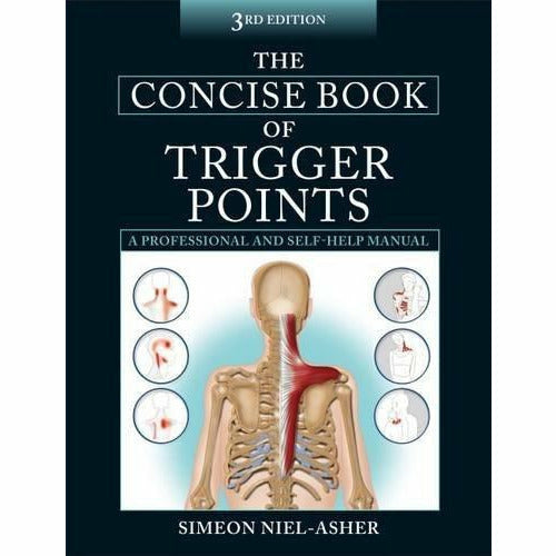 Concise book of trigger points, the anatomy of sports injuries, the anatomy of stretching 3 books collection set - The Book Bundle
