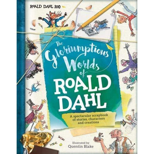 oxford roald dahl dictionary, the gloriumptious worlds of roald dahl 2 books collection set - The Book Bundle