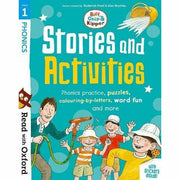 Read with Oxford Phonics Practice: Stage 1 - 3: Biff, Chip and Kipper: 6 Activity Books Collection Set - The Book Bundle