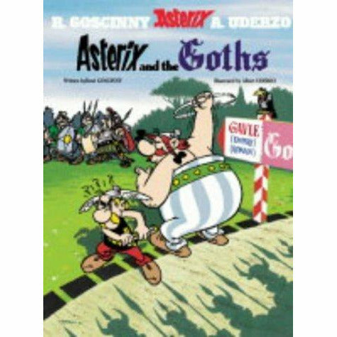 Asterix Series 5 Books collection set by René Goscinny and Albert Uderzo in paperback, featuring colorful comic book covers.