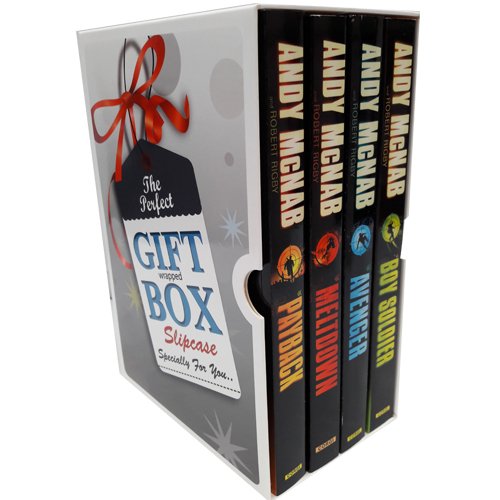 Andy McNab Boy Soldier 4 Books Collection Box Set (Boy Soldier, Payback, Avenger, Meltdown) - The Book Bundle