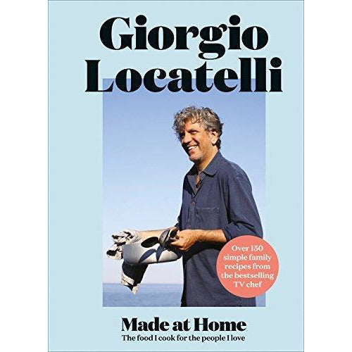 Giorgio locatelli Made at Home and Made in Sicily 2 Books Collection Set - The Book Bundle