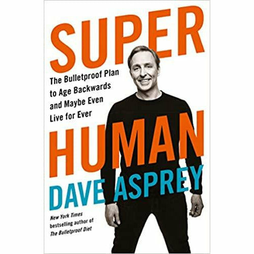 Dave Asprey 2 Books Collection Set (Head Strong: The Bulletproof Plan to Activate ,Super Human: The Bulletproof Plan ) - The Book Bundle