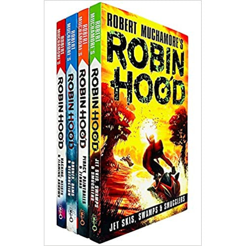 Robin Hood Series 4 Books Collection Set By Robert Muchamore - The Book Bundle