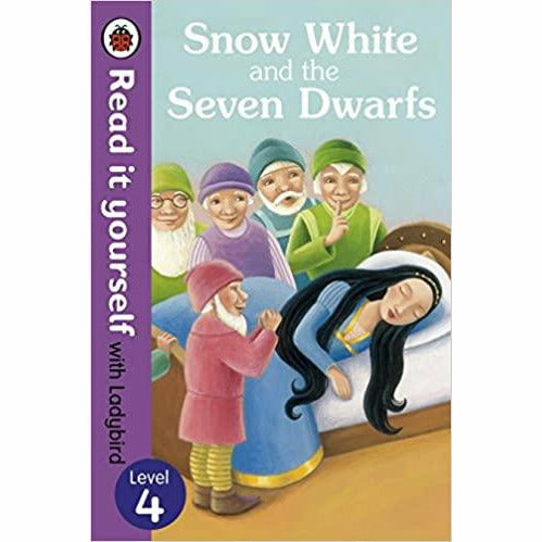 Read it Yourself with Ladybird Level 4: 6 Books Box Set (Heidi, Mermaid, Snow White, Piper, Wizard, Alice) - The Book Bundle