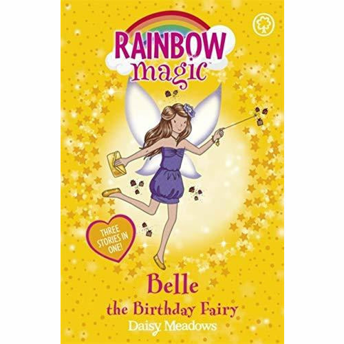 Daisy Meadows Rainbow Magic Collection Special Fairy 4 Books Set(Belle The Birthday Fairy,Emma The Easter Fairy) - The Book Bundle