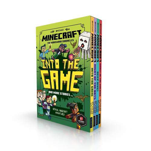 Minecraft: Into the Game – The Woodsword Chronicles Collection 4 Books Box Set - The Book Bundle