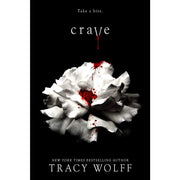 Crave Series Books 1-2 collection set by Tracy Wolff, Hodder Paperbacks, featuring the covers of Crave and Crush novels.