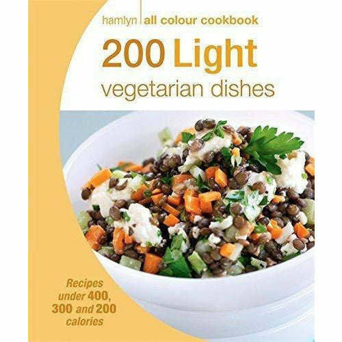 Hamlyn All Colour Cookbook 200 Light Recipes 5 Books Bundle Collection (200 Light Slow Cooker Recipes, 200 Light Cakes & Desserts) - The Book Bundle
