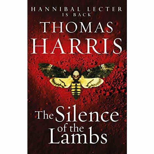 Paperback copy of The Silence of the Lambs by Thomas Harris featuring Hannibal Lecter on the cover, fiction book by Arrow.