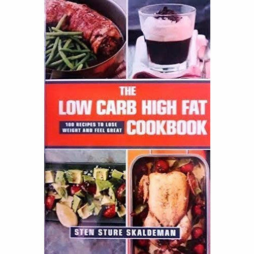 Eat Right 4 Your Type, The Hybrid Diet, Low Carb Revolution, The Low Carb High Fat Cookbook 4 Books Collection Set - The Book Bundle
