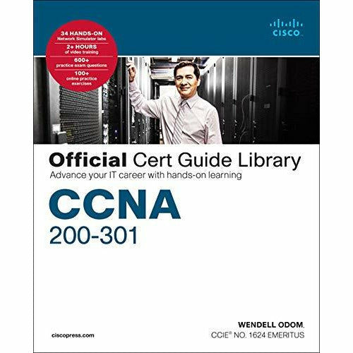 CCNA 200-301 Official Cert Guide Library, 1/e - The Book Bundle