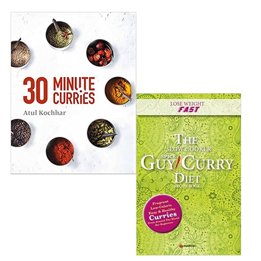 30 Minute Curries & Lose Weight Fast The Slow Cooker Spice-Guy Curry Diet Recipe Book 2 Books Set - The Book Bundle