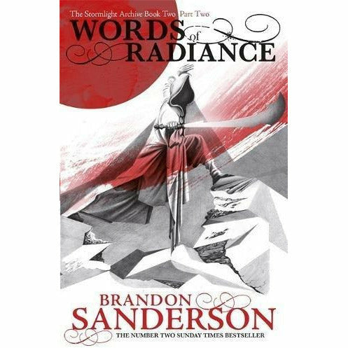 Stormlight Archive Book Two Brandon Sanderson Collection 2 Books Bundle With Gift Journal (Words of Radiance Part One, Words of Radiance Part Two) - The Book Bundle