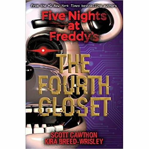 Five Nights at Freddy's collection of three books by Scott Cawthon, featuring cover art with characters from the popular horror game series.