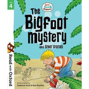 Read With Oxford Phonics Stage 4 Biff, Chip & Kipper book collection by Roderick Hunt and Alex Brychta, featuring four fiction paperback books.