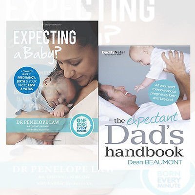 One Born Every Minute Expecting a Baby? 2 Books Bundles Collection - The Expectant Dad's Handbook[Paperback] - The Book Bundle