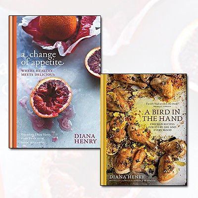 Diana Henry healthy eating Collection 2 Books Bundle (A Change of Appetite ,A Bird in the Hand) - The Book Bundle