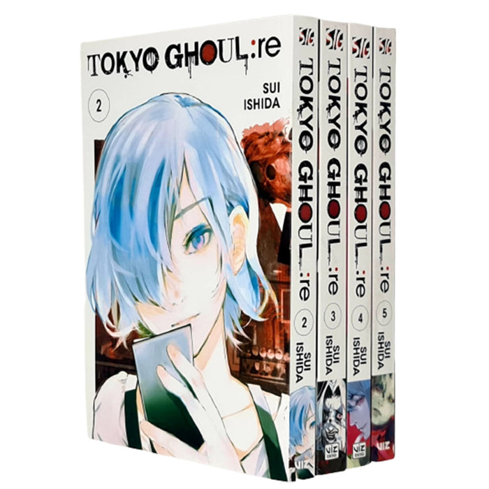 Tokyo Ghoul :re  By Sui Ishida Volume 2,3,4,5 : 4 Books Collection Set - The Book Bundle